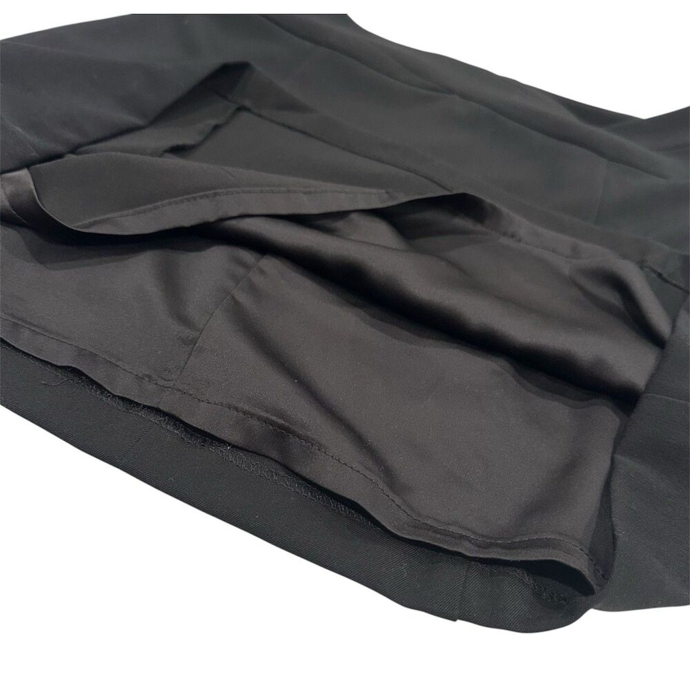 Elle Skirt Sz 8 Black Tie Business Career Lined Stretch Back Zipper MSRP$44 - Picture 8 of 9